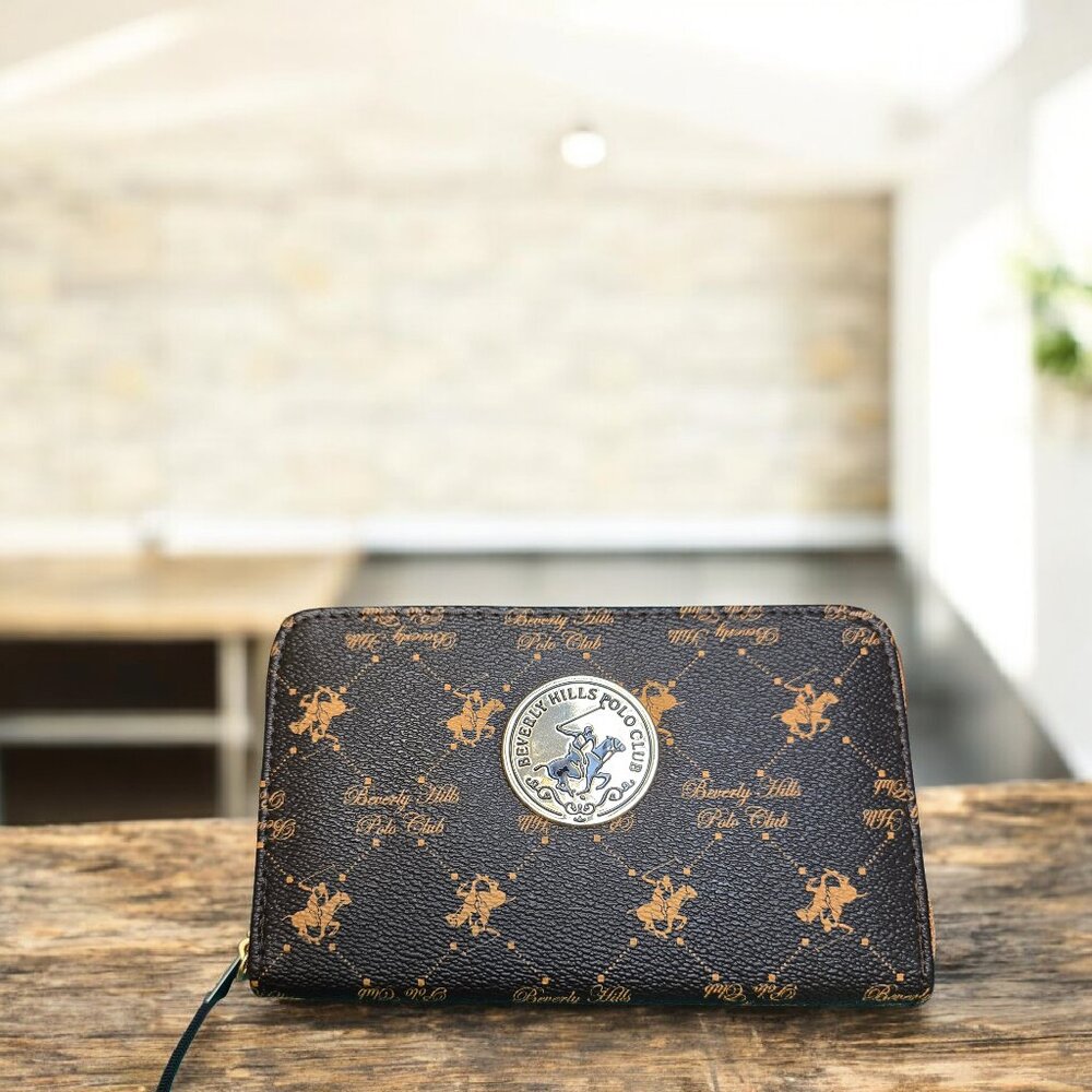 Beverly Hills Polo Club Zip Wallet